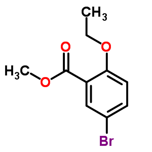 5-Bromo-2-ethoxybenzoic acid methyl ester Structure,773873-65-7Structure