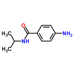 4-Amino-n-isopropylbenzamide Structure,774-67-4Structure
