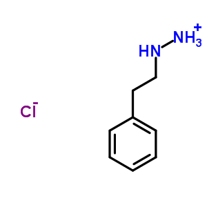 Phenethyl-hydrazine hydrochloride Structure,77430-25-2Structure