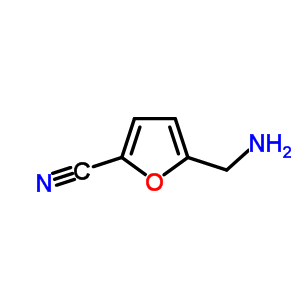 5-(氨基甲基)呋喃-2-甲腈结构式_776277-28-2结构式