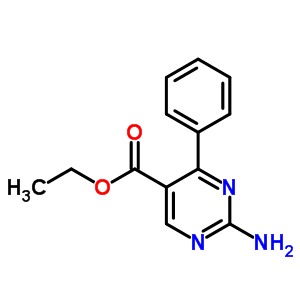 2-氨基-4-苯基-嘧啶-5-羧酸乙酯结构式_77995-05-2结构式