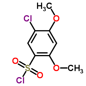5-Chloro-2,4-dimethoxy-benzenesulfonyl chloride Structure,78046-28-3Structure