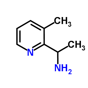 [1-(3-甲基吡啶-2-基)乙基]胺结构式_780803-63-6结构式