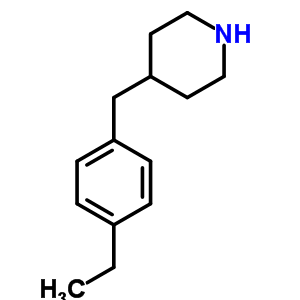 (9CI)-4-[(4-乙基苯基)甲基]-哌啶结构式_781595-51-5结构式