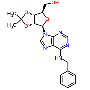 2,3-O-(1-methylethylidene)-n-(phenylmethyl)adenosine Structure,78188-38-2Structure