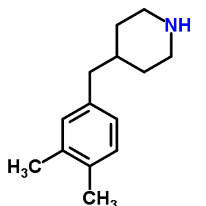 (9CI)-4-[(3,4-二甲基苯基)甲基]-哌啶结构式_782504-68-1结构式