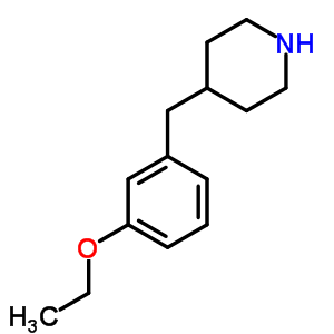 (9CI)-4-[(3-乙氧基苯基)甲基]-哌啶结构式_782504-70-5结构式