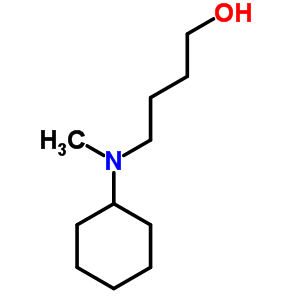 4-[Cyclohexyl(methyl)amino]-1-butanol Structure,78345-59-2Structure