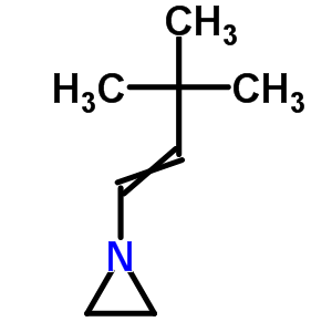 1-(3,3-二甲基-1-丁烯-1-基)-氮丙啶结构式_78827-54-0结构式