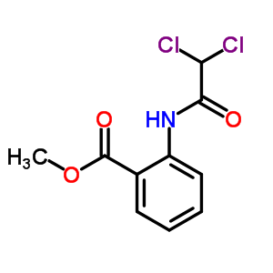 Methyl 2-[(2,2-dichloroacetyl)amino]benzoate Structure,78987-53-8Structure