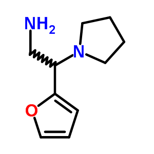 2-Furan-2-yl-2-pyrrolidin-1-yl-ethylamine Structure,790263-43-3Structure