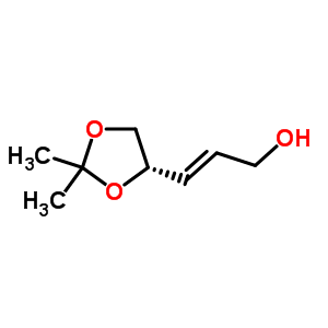 (S)-4,5-isopropylidene-2-pentenol Structure,79060-23-4Structure