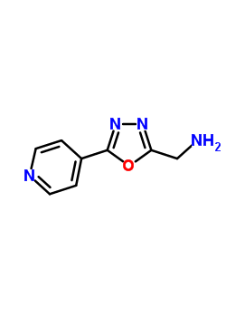 5-(4-吡啶)-1,3,4-噁二唑-2-甲胺结构式_803603-49-8结构式