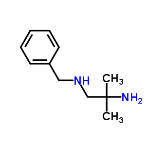(2-氨基-2-甲基丙基)(苄基)胺结构式_80704-02-5结构式