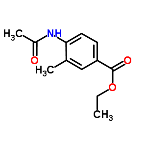 (9CI)-4-(乙酰基氨基)-3-甲基苯甲酸乙酯结构式_808745-05-3结构式