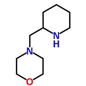 4-(哌啶-2-甲基)吗啉结构式_81310-58-9结构式