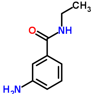 3-氨基-n-乙基苯甲酰胺结构式_81882-77-1结构式