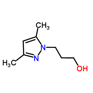 3-(3,5-Dimethyl-1H-pyrazol-1-yl)propan-1-ol Structure,81930-33-8Structure