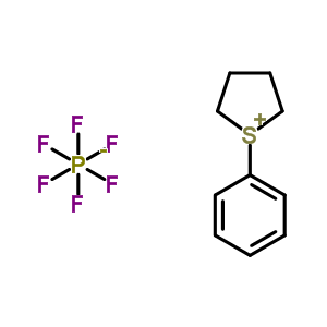 苯基四亚甲基硫niumhexa氟phosphate结构式_82135-88-4结构式