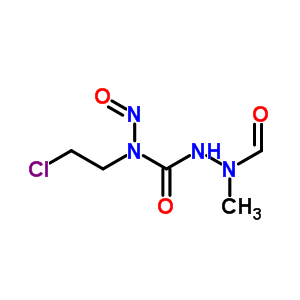 N-[(2-氯乙基-亚硝基-氨基甲酰)氨基]-N-甲基-甲酰胺结构式_82219-29-2结构式