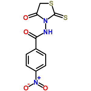 4-硝基-N-(4-氧代-2-磺酰基-噻唑啉-3-基)苯甲酰胺结构式_82220-83-5结构式