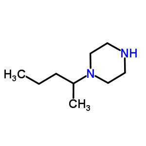 1-(2-戊基)-哌嗪结构式_82499-96-5结构式