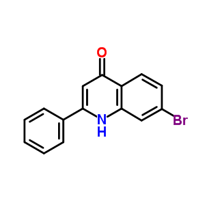 7-Bromo-2-phenyl-4-quinolinol Structure,825620-24-4Structure