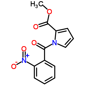 Methyl 1-(2-nitrobenzoyl)pyrrole-2-carboxylate Structure,82635-51-6Structure