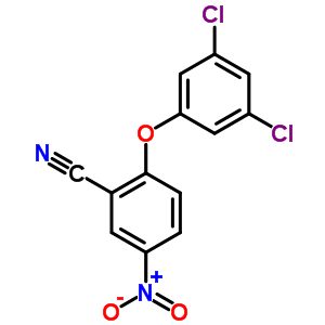 2-(3,5-Dichlorophenoxy)-5-nitrobenzonitrile Structure,82674-08-6Structure