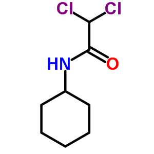 2,2-二氯-n-环己基-乙酰胺结构式_828-03-5结构式