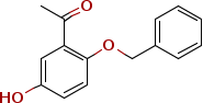 1-(2-苄氧基-5-羟基苯基)-乙酮结构式_83069-04-9结构式