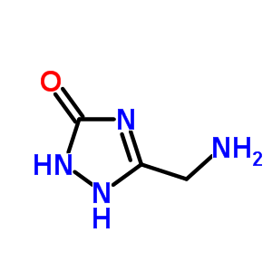 5-(氨基甲基)-1,2-二氢-3H-1,2,4-噻唑-3-酮结构式_83160-78-5结构式