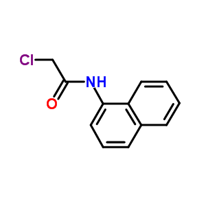 2-氯-n-1-萘乙酰胺结构式_832-89-3结构式