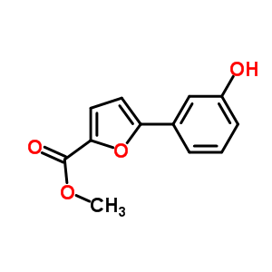 Methyl 5-(3-hydroxyphenyl)furan-2-carboxylate Structure,834884-73-0Structure
