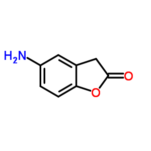 5-氨基-1-苯并呋喃-2(3H)-酮结构式_83528-03-4结构式