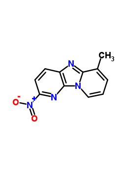 2-Nitro-6-methyldipyrido[1,2-a:3,2-d]imidazole Structure,83692-82-4Structure