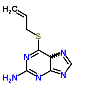 6-丙烯基-2-磺酰基-5H-嘌呤-2-胺结构式_83959-54-0结构式