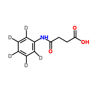 4-苯胺-4-氧代丁酸-d5结构式_840529-98-8结构式