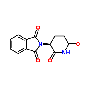 (-)-Thalidomide Structure,841-67-8Structure