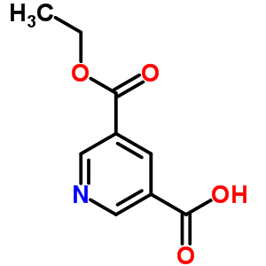 吡啶-3,5-二羧酸乙酯结构式_84254-37-5结构式