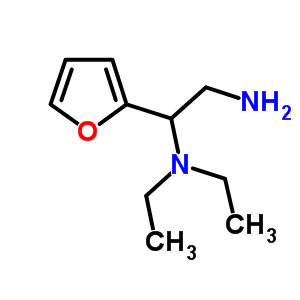 N-[2-氨基-1-(2-呋喃基)乙基]-N,N-二乙胺结构式_842971-89-5结构式