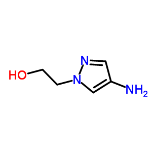 2-(4-Amino-1H-pyrazol-1-yl)ethanol Structure,84407-13-6Structure