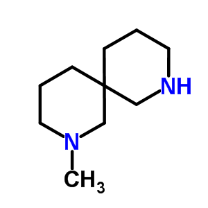 2-甲基-2,8-二氮杂螺[5.5]十一烷结构式_845290-58-6结构式