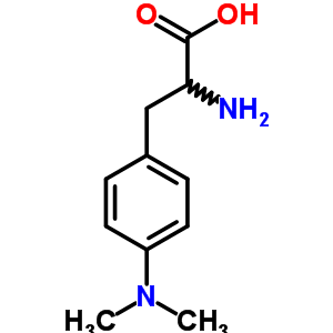2-氨基-3-(4-二甲基氨基苯基)丙酸结构式_84796-32-7结构式