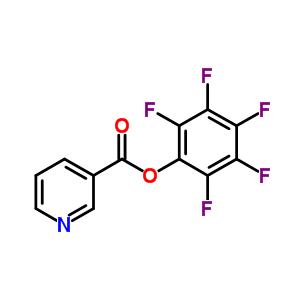 烟酸五氟苯酯结构式_848347-44-4结构式