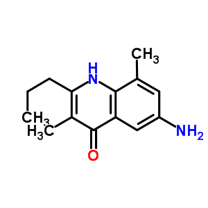 4(1H)-quinolinone,6-amino-3,8-dimethyl-2-propyl- Structure,849209-31-0Structure