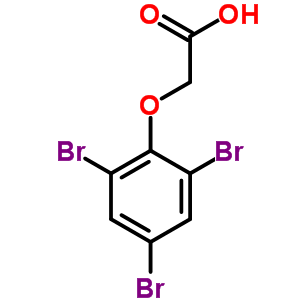 2-(2,4,6-三溴苯氧基)-乙酸结构式_84998-84-5结构式