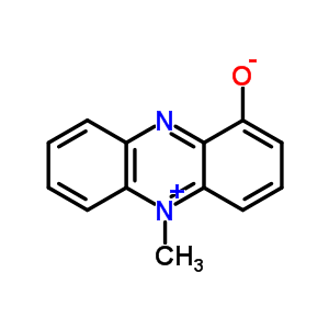 绿脓菌青素结构式_85-66-5结构式