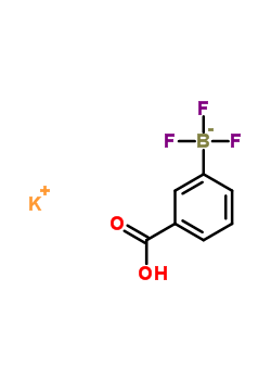 3-羧基苯基三氟硼酸钾结构式_850313-91-6结构式