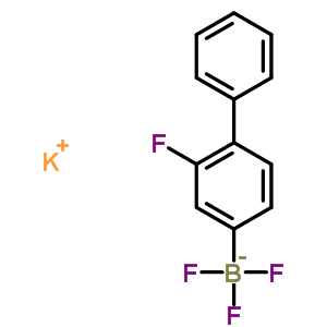 (3-氟-4-联苯)三氟硼酸钾结构式_850623-57-3结构式